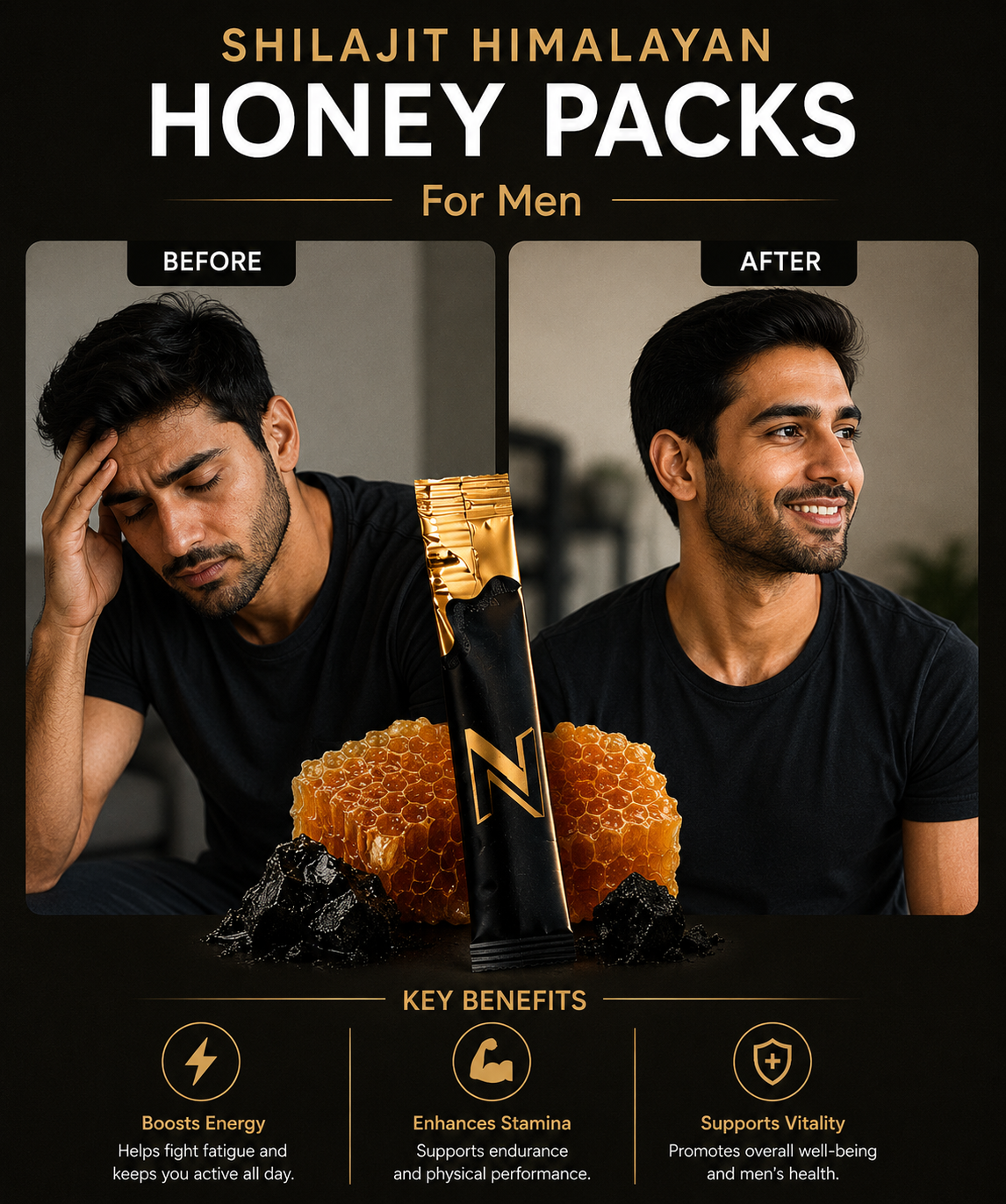 Shilajit Honey Sticks 30pcs